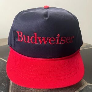Budweiser Navy and Red Hat